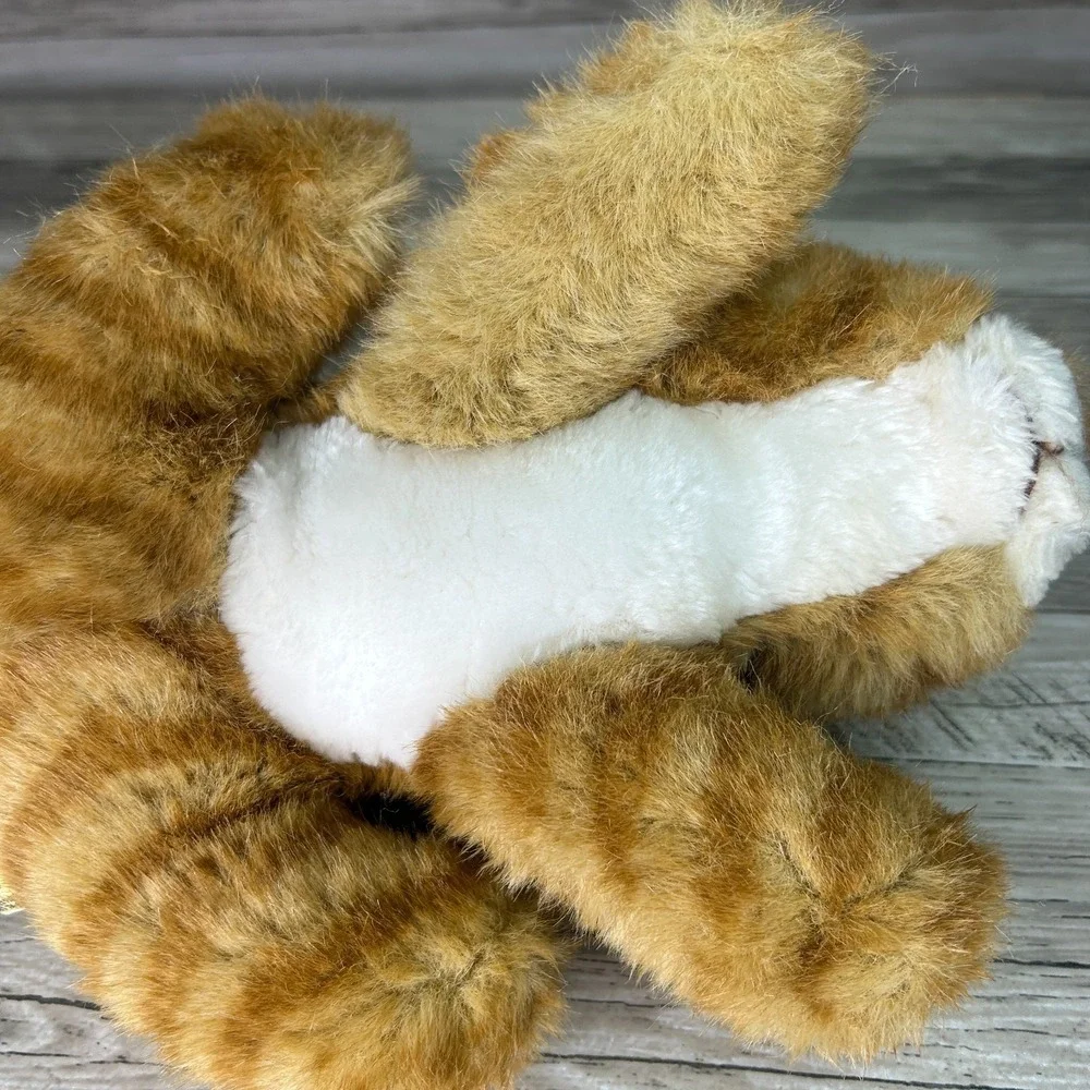 Applause‎ Orange Tabby Cat Plush Stuffed Animal Toy Vintage